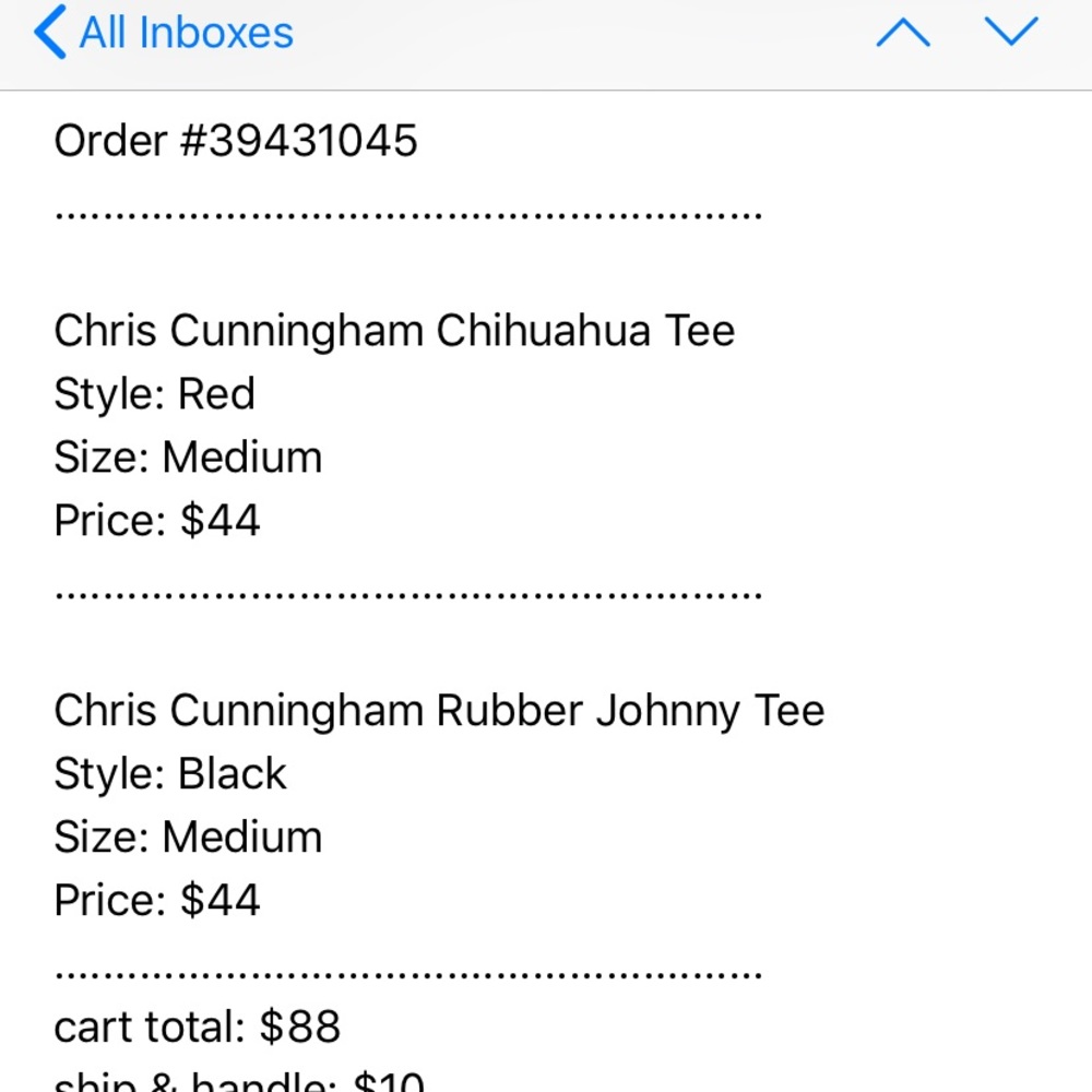 Supreme Chris Cunningham Collab. Chihuahua Tee - Picture 5 of 5